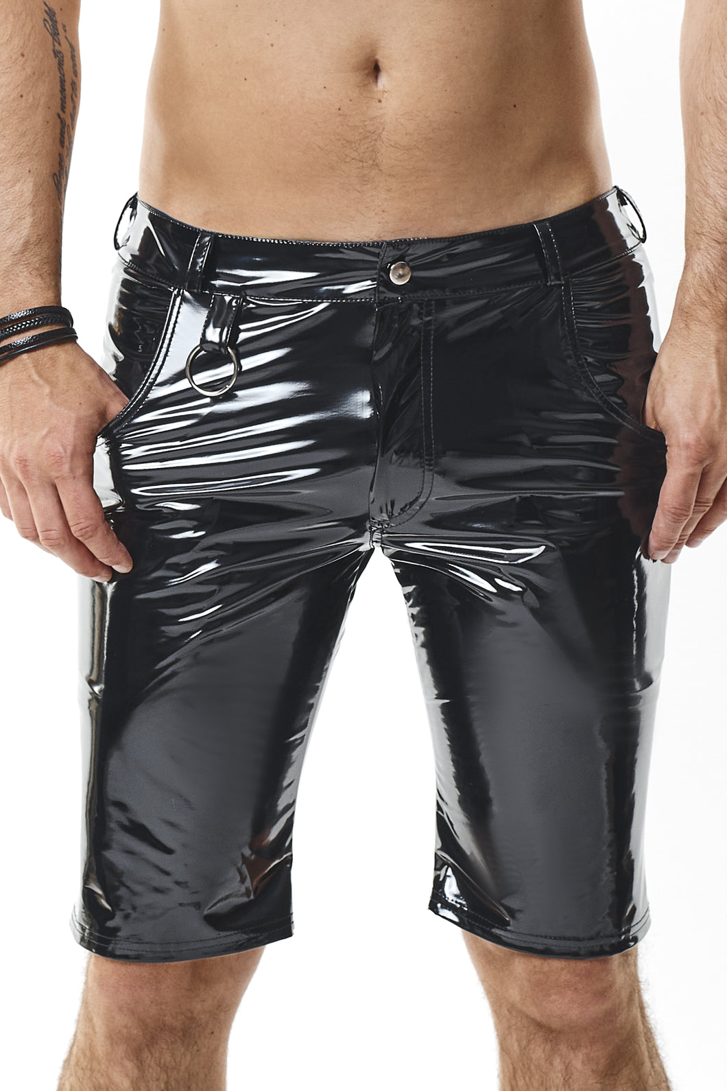 PVC Shorts RMFlavioPVC  black - 2XL-4