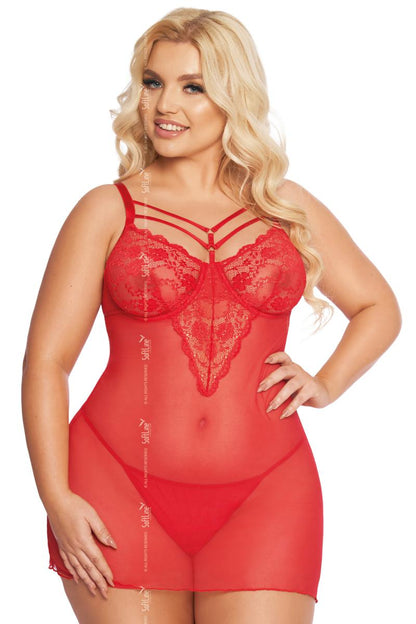 red Chemise 1890 - 3XL-0