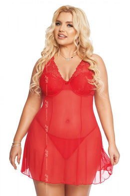 red Chemise 1892 - 3XL-0