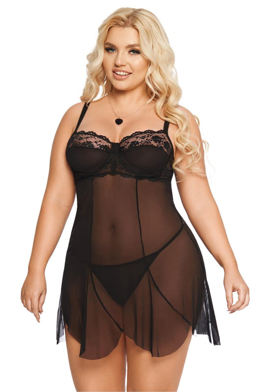 black Chemise 1895 - 3XL-0