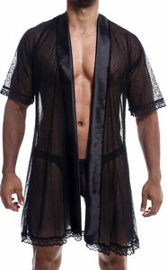 MOB SULTRY ROBE & THONG SET