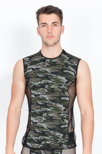camouflage V-Shirt Military 58-77 XL-0
