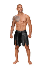 Eco leather men's gladiator skirt H053 - XL-2