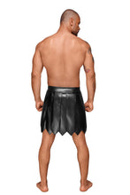 Eco leather men's gladiator skirt H053 - XL-3