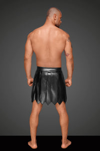 Eco leather men's gladiator skirt H053 - XL-5