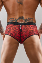 mesh brief REFranco001 black/red - 2XL-1