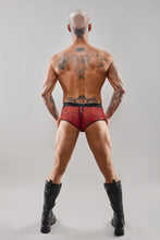 mesh brief REFranco001 black/red - 2XL-3