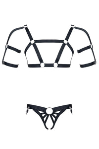 harness SET010 black - XXL/XXXL-5