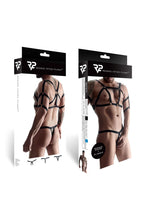 harness SET011 black - XXL/XXXL-10