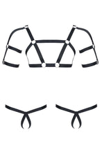 harness SET011 black - XXL/XXXL-9