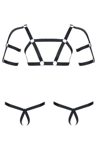 harness SET011 black - XXL/XXXL-9