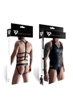 Body thong SET021 black - XXL-7