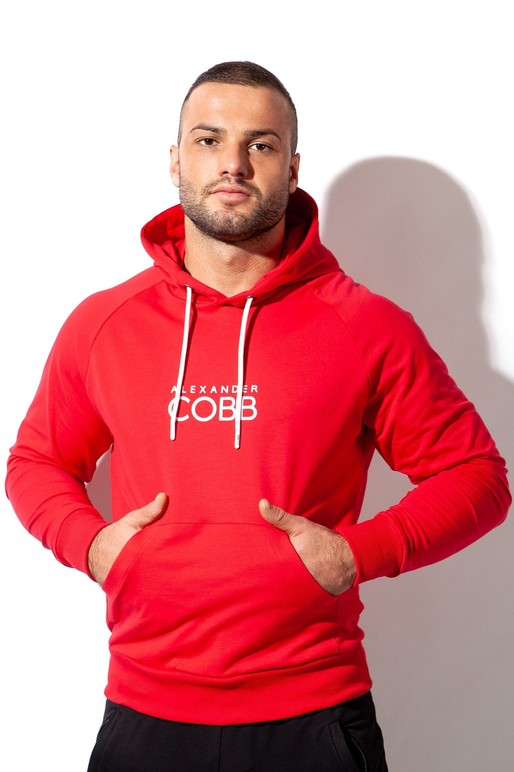 ALEXANDER COBB RED HOODIE - G UNDIE