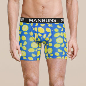 Men's Lemon Boxer Brief Underwear-0